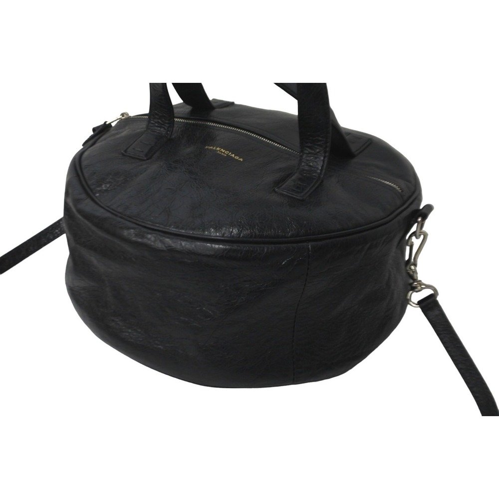 Balenciaga Shoulder Hobo Leather Black Bag Air - Picture 5 of 9